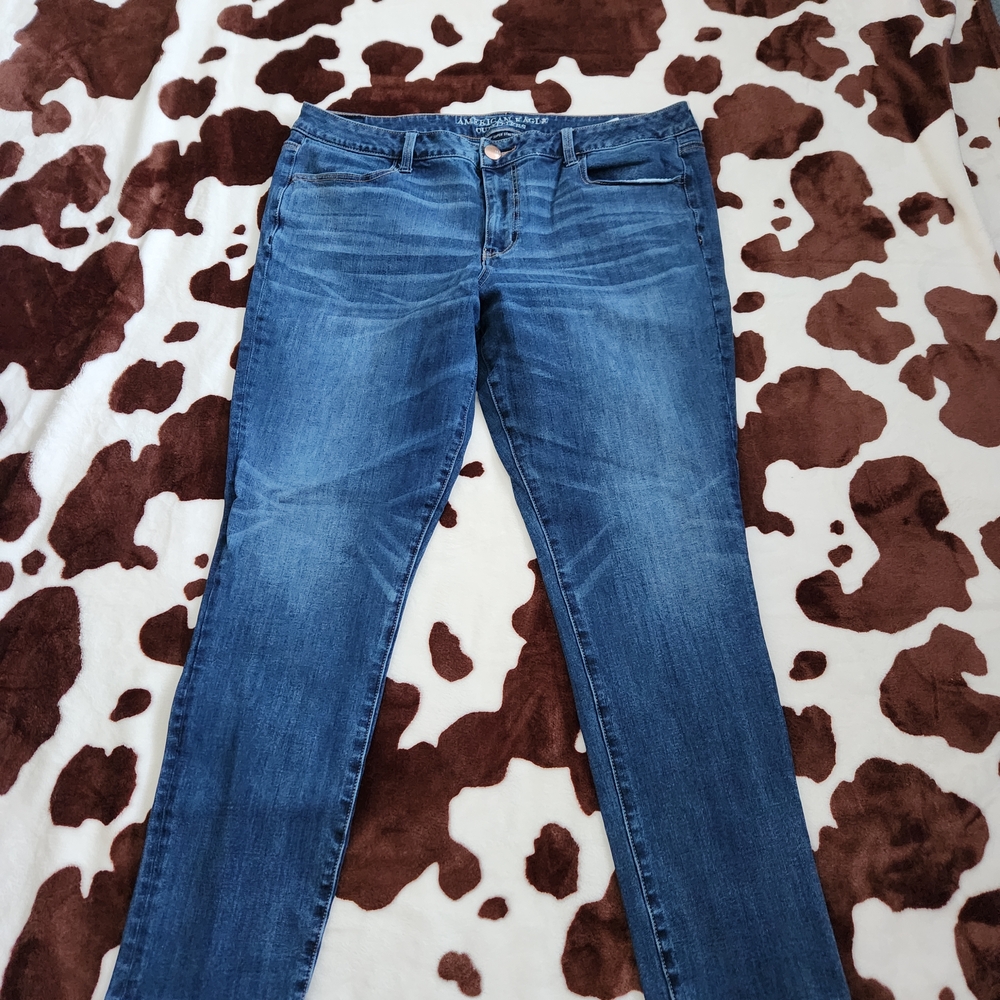 American Eagle Outfitters Blue Skinny Jeans